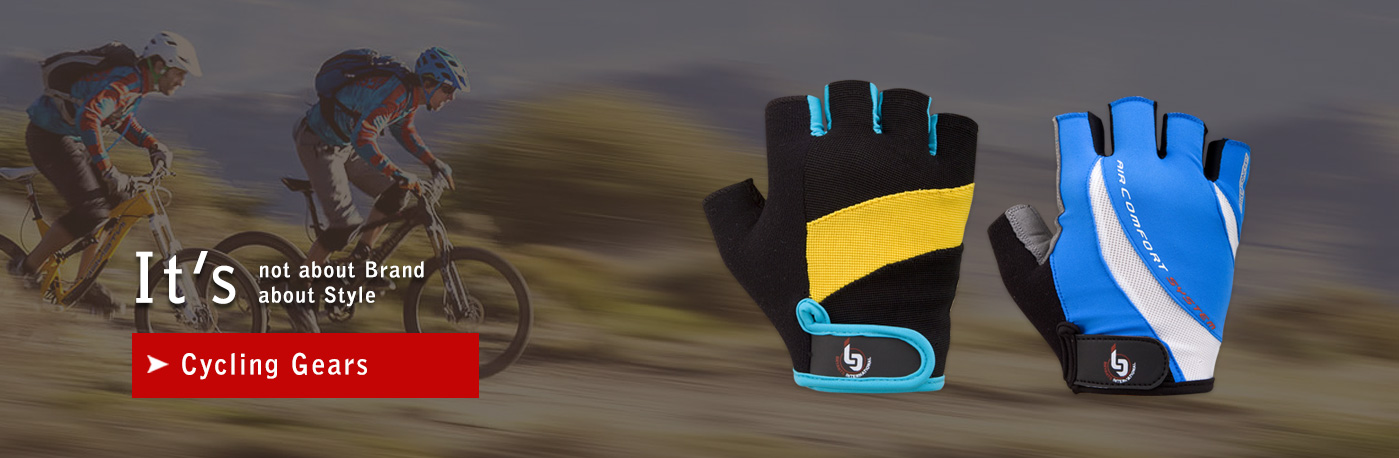 Manufacturers and Exporters of Cycing Gloves and Clothing